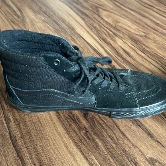 Vans Sk8 Hi Black Size 10 - Picture 5 of 10